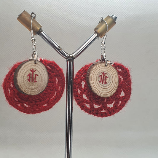 the Amazigh crochet earing