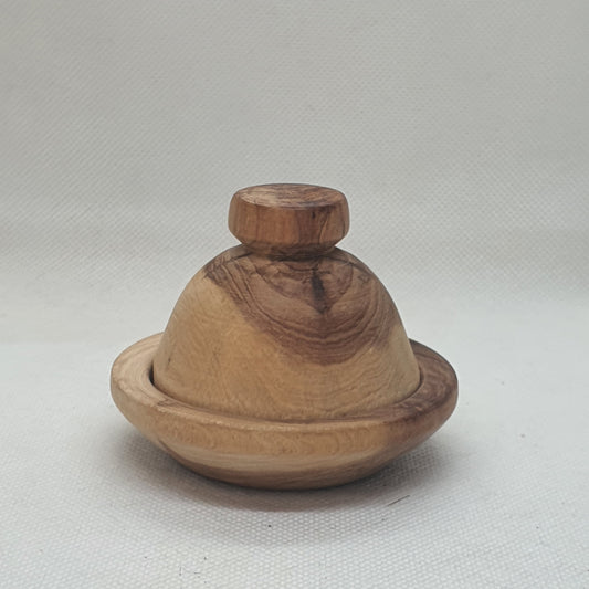 tiny wooden tajine